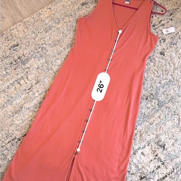 Old Navy Sleeveless Button Down Midi Dress - Picture 10 of 10